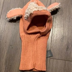 Toddler girl hat/scarf combo